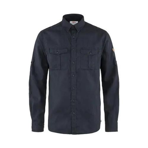 피엘라벤 긴팔 셔츠 87208 NAVY DOM