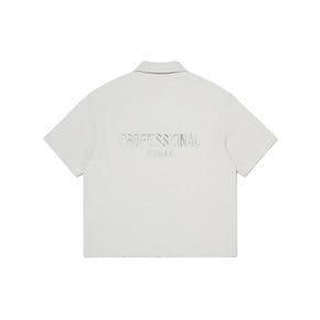 [공식]프로페셔널 웨이브 반팔 셔츠 GREY