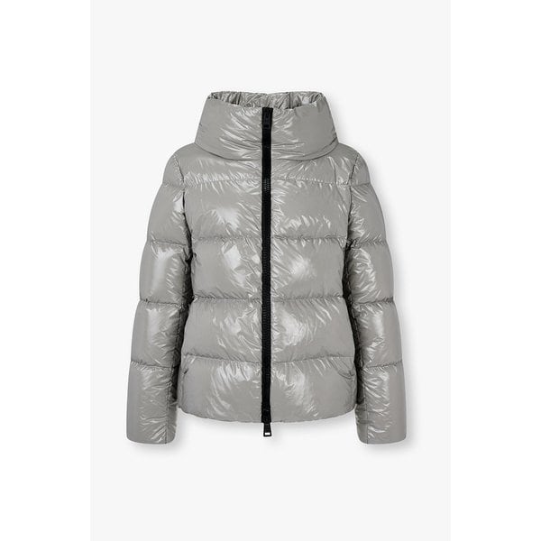 [ONLINE EXCLUSIVE] 여성 나일론 글로시 다운 패딩 자켓 46B5301545000