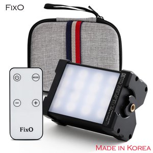  픽쏘 국내생산 충전식 LED 미니멀 리모컨채택 캠핑랜턴 Fixo M1078 차박랜턴