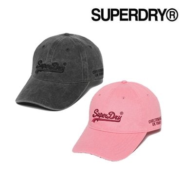 SUPERDRY 빈티지 로고 볼캡(SDUZCDO02)