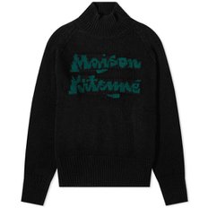 MAISON KITSUNÉ BILL REBHOLZ 메종키츠네 릴랙스 자카드 풀오버 스웨터