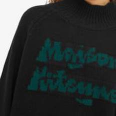 MAISON KITSUNÉ BILL REBHOLZ 메종키츠네 릴랙스 자카드 풀오버 스웨터