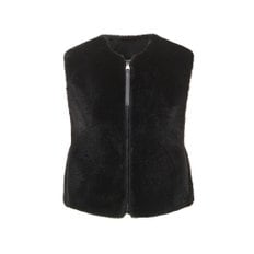 FAUX FUR SOURCE VEST (LVT037KRFKF)