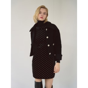 Wool Boucle Short Coat