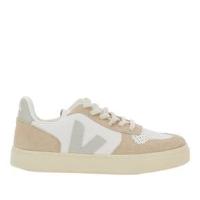 [해외배송] 베자 주니어 스몰 V-10 레이스 로우탑 스니커즈 CX0520999C WHITENATURALALMOND