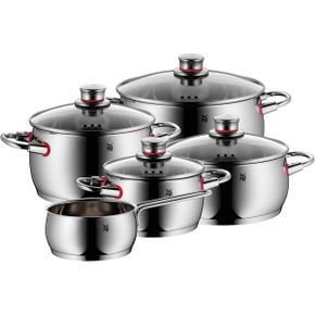 영국 wmf 냄비 WMF Cookware Set 5-Pieces Quality One Vapor Hole Glass Lid Cromargan 스테인