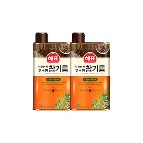 고소한참기름500ml 2개