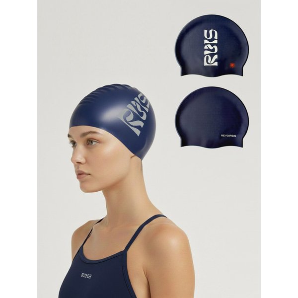 RVIS halo core swimcap neon navy