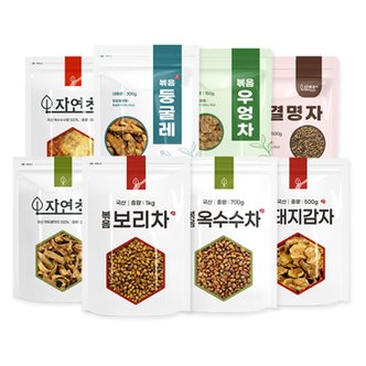 자연초 국산 식수대용 차음료 모음전 보리차 옥수수차 결명자차 둥굴레차 작두콩차 외