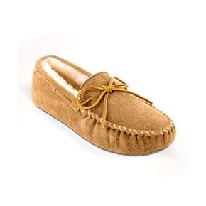 미국 미네통카 모카신 Minnetonka Mens Sheepskin Softsole Moccasin Slipper 1427134