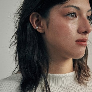 베흐트 [925 silver] Deux.silver.207 / fort earcuff (21178)