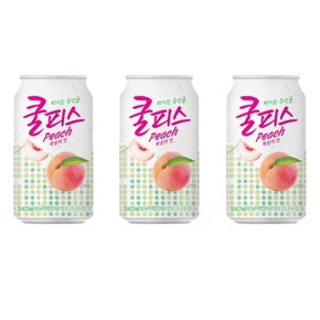 캔음료 동원 쿨피스 복숭아맛 350mlx24개