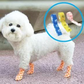 애견 발보호 일회용 신발 강아지 테이프신발 붕대 산책신발 반려동물 발싸개