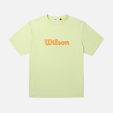 윌슨 퓨어드라이 빅로고 티셔츠 UNI/LYE/W251003NTS31