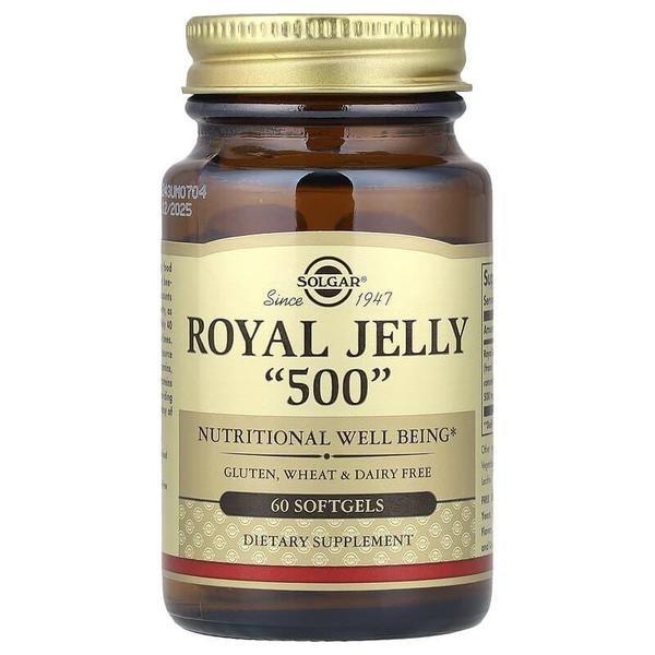해외배송 Solgar 솔가 로얄젤리 로열제리 500mg 60소프트젤 Royal Jelly