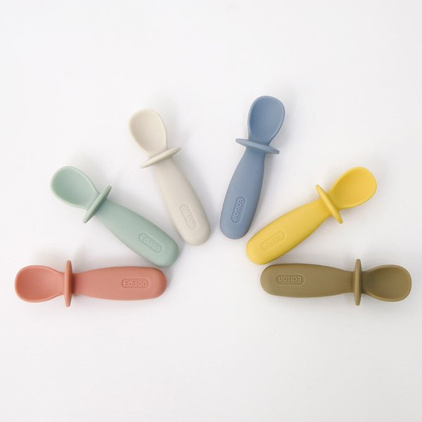 스스로 실리콘 이유식 스푼