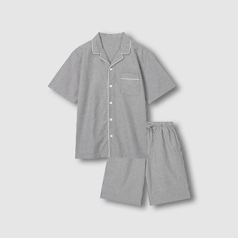 JAJU 남 시어서커 5부 파자마 세트 J2162011750BE