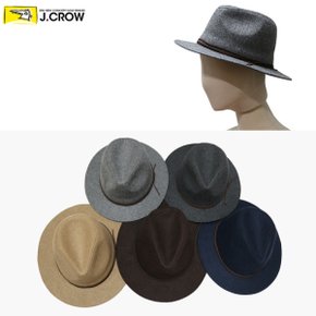 심플 단색 남녀공용 울소재 페도라 (JCC18F-SWL04)