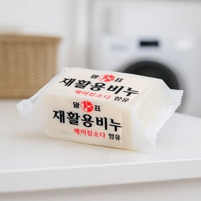 말표 재활용 세탁비누 베이킹소다 함유 400g x 1개