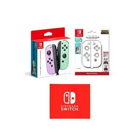 일본 닌텐도 조이콘 순JoyConL 파스텔 퍼플/R 그린닌텐도 라이센스 상품JoyCon TPU COVER for Ni