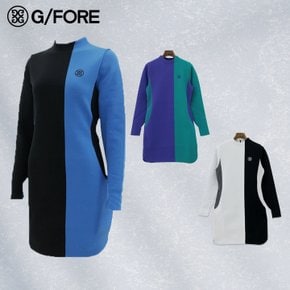 골프웨어 여성 배색 원피스 073215755