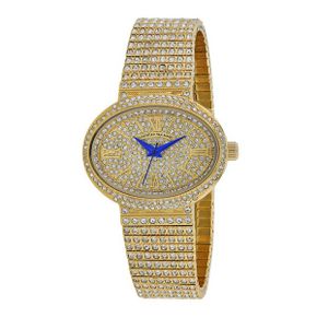 4441306 Christian Van Sant Sparkler Quartz Gold Dial Ladies Watch