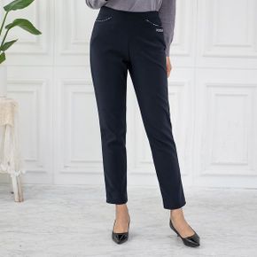 엄마옷 주머니 보석 밴딩일자바지 MQG129459 마담 미시 중년여성 빅사이즈 할머.._P437760098