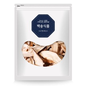 백송식품 표고버섯 슬라이스 200g