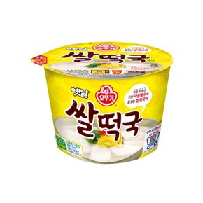 오뚜기 옛날 쌀떡국 즉석용기컵 166g x 6개