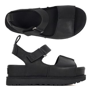 UGG [부산점] 어그 25SS 블랙 골든스타 하이 플랫폼 샌들 1167364 BLK