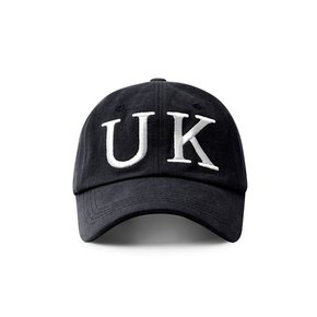 UK COTTON BALL CAP BLACK