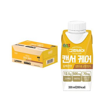  그린비아 캔서케어 담백한맛 200ml*18팩