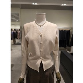 [파주점] 브이넥 버튼 포인트 니트 가디건 JS3B1CD531