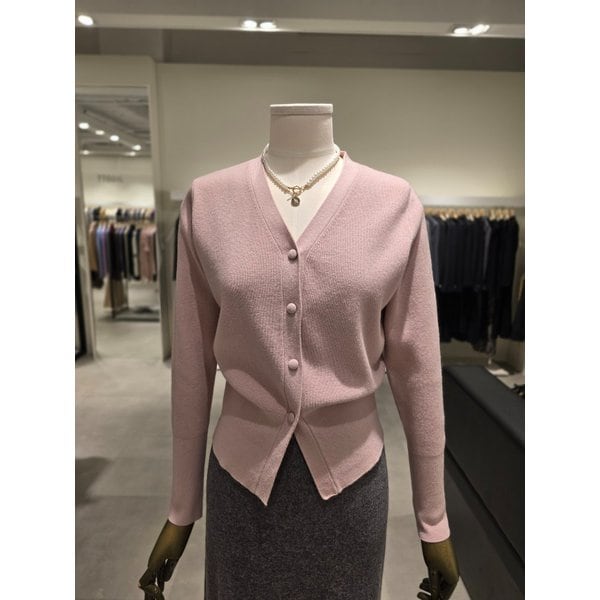 [파주점] 브이넥 버튼 포인트 니트 가디건 JS3B1CD531