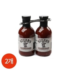 STUBBS 스텁스 스모키 바비큐 소스 1.02kg x 2개