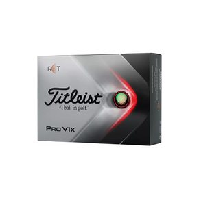 Titleist 타이트리스트 골프공 2021 Pro V1x RCT Golf Bal