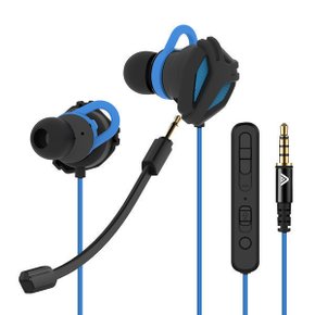 배그 게이밍 이어폰 SPE-G9 Light 블루