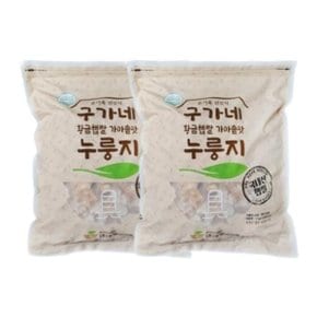 구가네 황금햅쌀 가마솥맛 누룽지 3kg 1+1