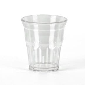 PC 나팔컵 투명 250mL 안깨지는 플라스틱 식당컵