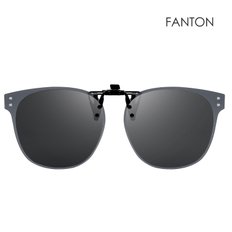 [10%할인가]FANTON 플립업 편광 클립선글라스 FU35 스모크
