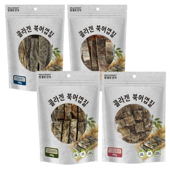  참좋은간식 콜라겐 북어껍질 100g (큐브/스틱/롤/바)