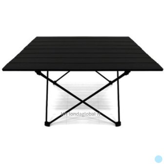  밴프 접이식 테이블 롤 미끄럼방지 캠핑 낚시 블랙