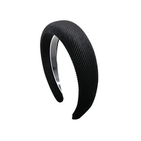 simple volume hairband black