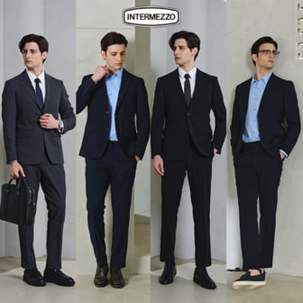  인터메조 26SS 컴포트 셋업 수트 2세트