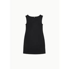 카이인티메이츠 26SS Bateau Sleeveless Dress, Black