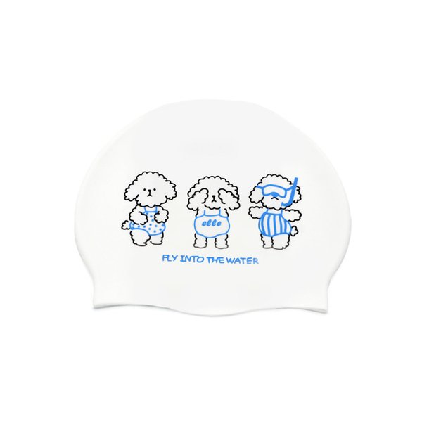 강아지 삼형제 실리콘 수모 ELS-YC03