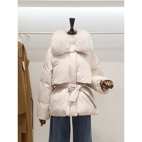 [파주점] 쥬크 주크 사가폭스퍼 벨티드 구스 숏 패딩점퍼​​ V254PSG938