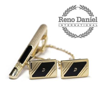 오너클랜 레노다니엘 Cuff Links Tie Clip Gift Set 선물 세트