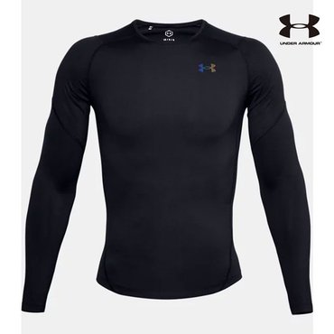 언더아머 긴팔티 JQJ 1358233-001 UA RUSH HeatGear 2.0 Compression Long Sleeve